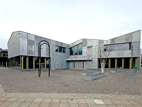 Das neu errichtete Zentrum für Sprache und Bewegung am Campus Efeuweg.