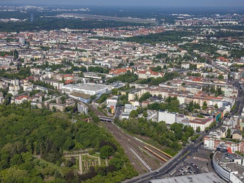 Luftbild Gebiet Badstraße/Pankstraße