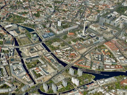 Blick auf Berlin-Mitte
