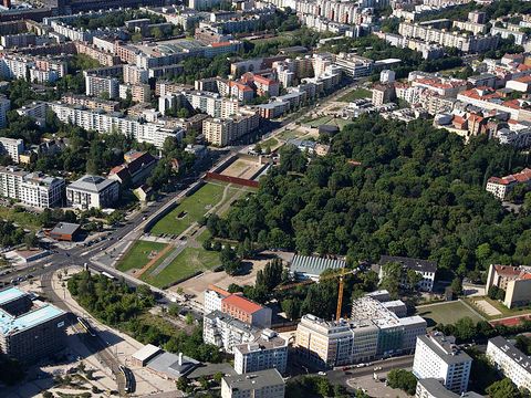 Kernbereich der Gedenkstätte Berliner Mauer