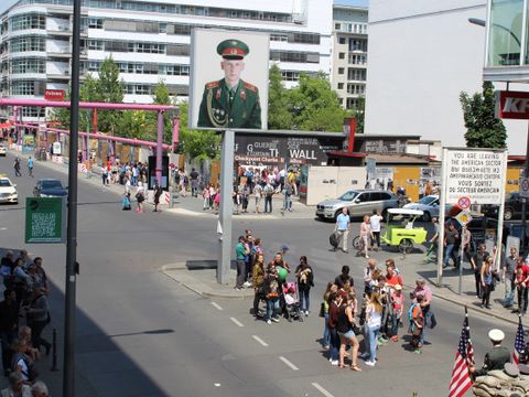 Checkpoint Charlie – Heute (Bild: SenStadt)