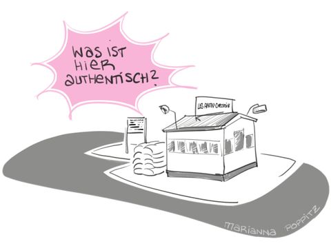 Checkpoint Charlie - Was ist hier authenisch?