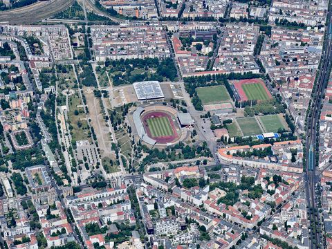 Luftbild Friedrich-Ludwig-Jahn-Sportpark