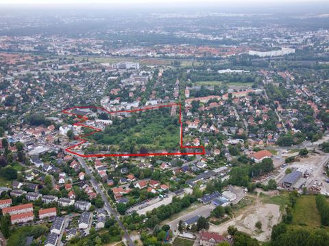 Geltungsbereich Bebauungsplan Alte Gärtnerei Heinersdorf (Bild: SenStadt / Dirk Laubner)
