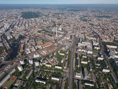 Luftbild von Berlin, 2013