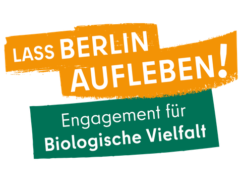 Signet „Lass Berlin aufleben! Engagement für Biologische Vielfalt“