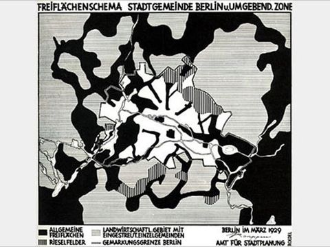 Generalfreiflächenplan von 1929