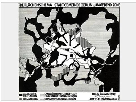 Generalfreiflächenplan von 1929
