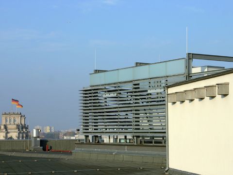 Nistkästen im Regierungsviertel
