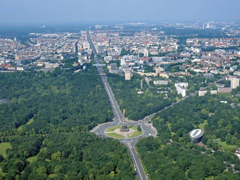 Blick über den Großen Tiergarten