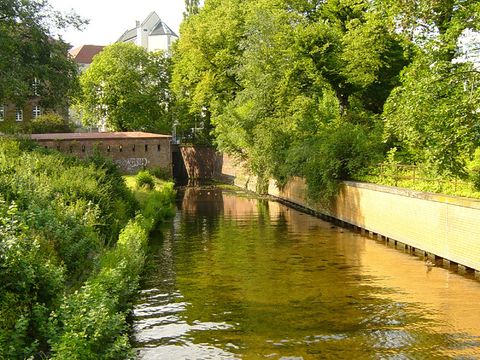 Mühlengraben in Spandau (Bild: SenUVK)