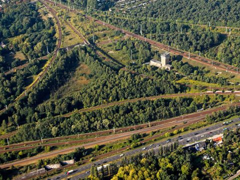 NSG Grünauer Kreuz, Luftbild