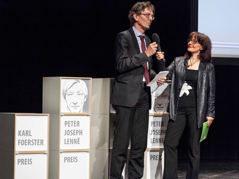 Susanne Papawassiliu mit Christian Gaebler (Bild: Lichtschwärmer)
