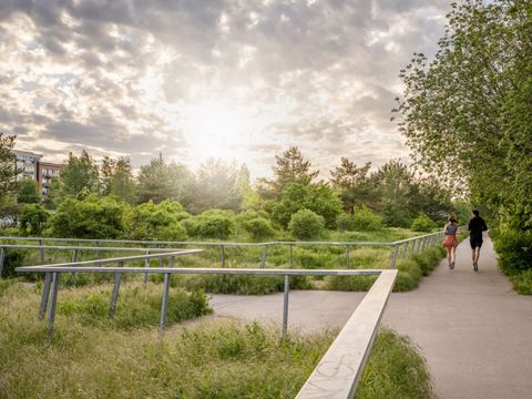 Park auf dem Nordbahnhof