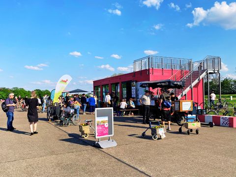 Projektbörse auf dem Tempelhofer Feld
