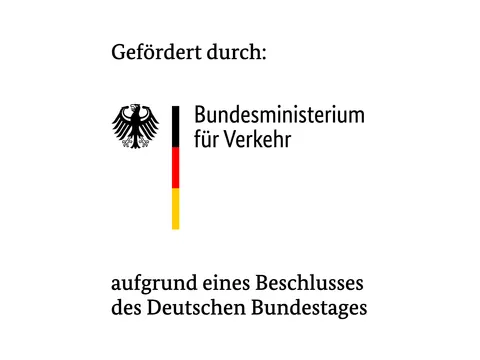 Bundesministerium für Verkehr mit Förderzusatz