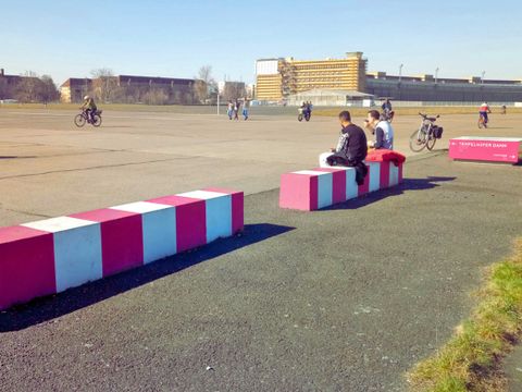 Tempelhofer Feld, Richtung Tempelhofer Damm