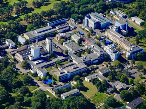 Luftbild HZB Campus Berlin-Wannsee (September 2023)