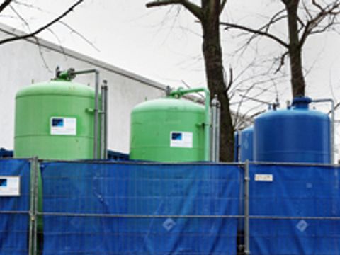 Grundwasserreinigungsanlage 2015, Filterwerke