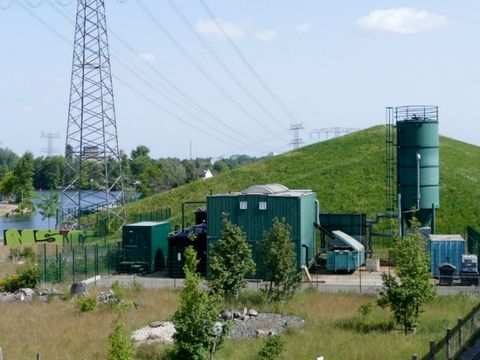 Grundwasserreinigungsanlage im ÖGP (Bild: SenMVKU)