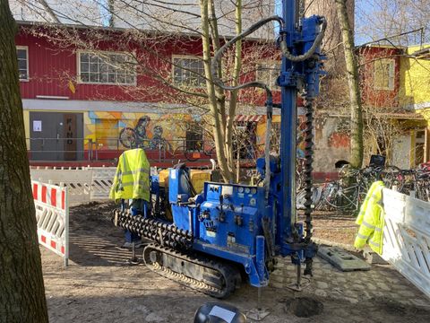 Modellberechnungen zur hydraulischen Abstromsicherung mit integrierter Bodenfilteranlage ab 2023 (Bild: KWS Geotechnik GmbH, Herr Meier)