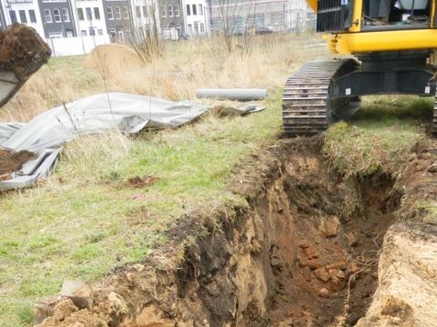 Erkundungsmaßnahme westl. der Glasbläserallee (03/2014)
