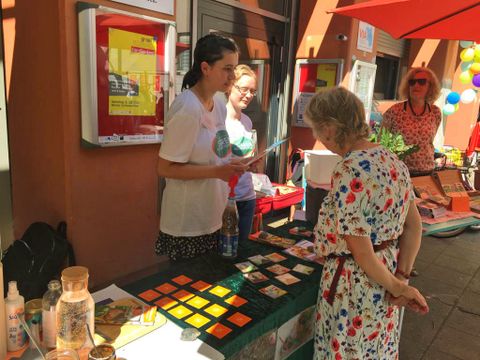 Aktion zur Biotonne in Wohnanlagen