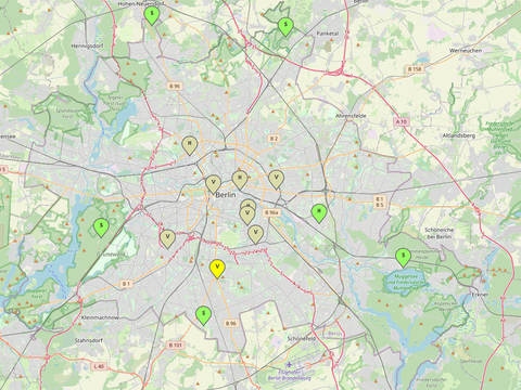 Aktueller Luftqualitätsindex am 19.03.2025