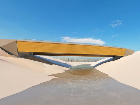 Visualisierung Buchenhainer Brücke (Auszug aus der Machbarkeitsstudie)