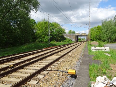 Ansicht der Sellheimbrücke von Süden