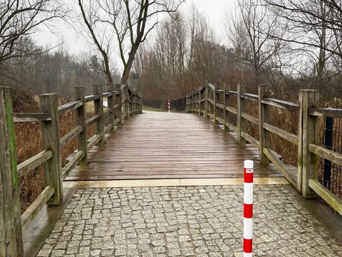 Bestandsbauwerk Spektelakesteg II, Februar 2025