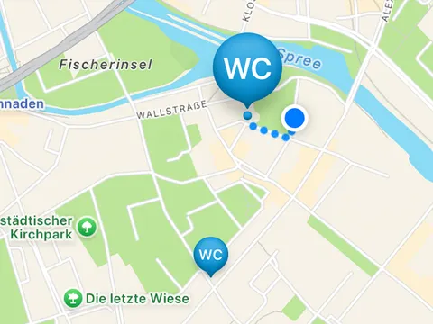 Die App „Berliner Toilette“