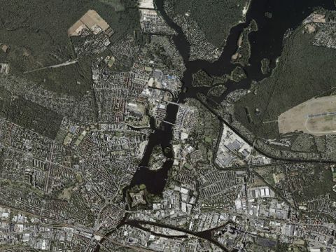 Luftbild, Spandau