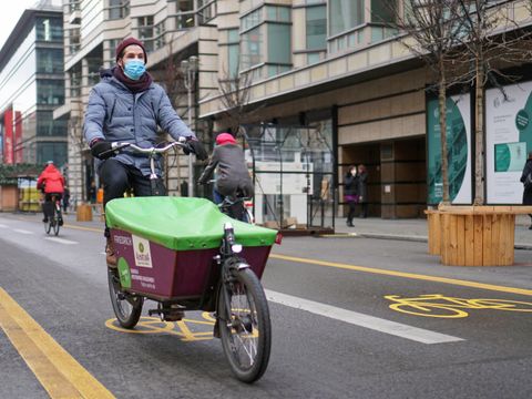 Lastenrad der fLotte Berlin (Bild: ADFC Berlin / Carolina Mazza)