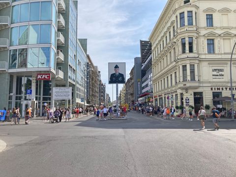 Checkpoint Charlie (Friedrichstraße / Zimmerstraße) (Bild: Büro Happold)