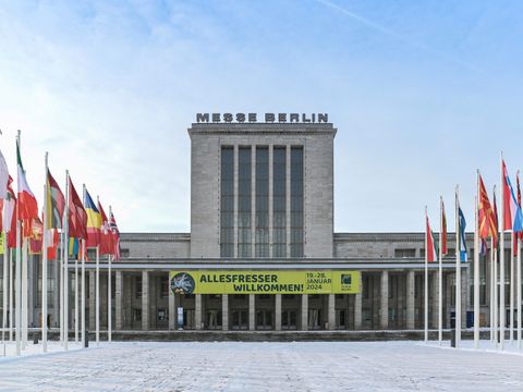 Eingang Grüne Woche Masurenallee