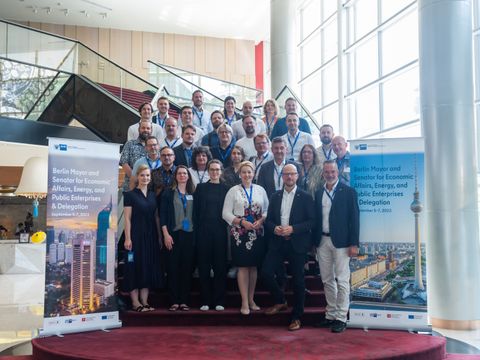 Der Wirtschaftsdelegation gehören mehrere Berliner Unternehmen an