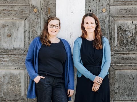 Anna Hollensteiner und Corinna Windisch