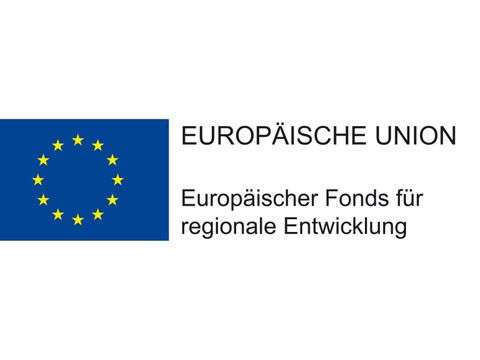 EU-Logo mit EFRE - Zusatz rechts