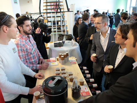Kostprobe bei Team Philosoffee, Demoday 2017