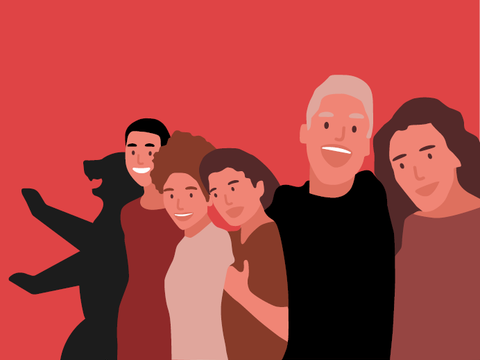 Illustration zeigt unterschiedliche Menschen