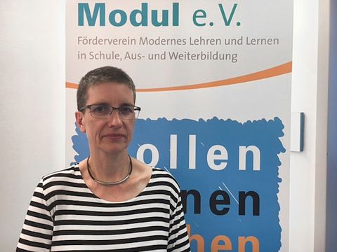 Katrin Thierfeld, Projektmitarbeiterin | Bildrechte: Modul e.V.
