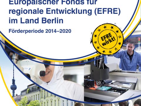 Deckblatt der EFRE-Broschüre