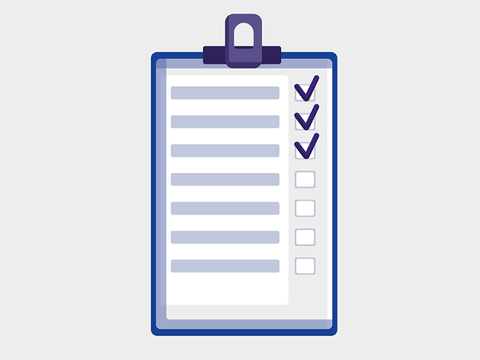 Eine Checkliste