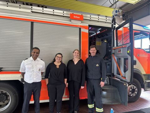 Auch Feuerwehren bekommen über Berlin braucht dich! Beratung zum Thema Diversität.