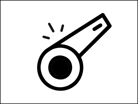 Trillerpfeifen-icon im Markendesign 2021