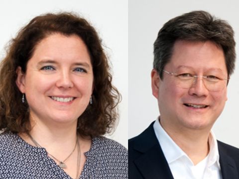 Portraitfotos von Angela Blume und Carl-Ernst Forchert