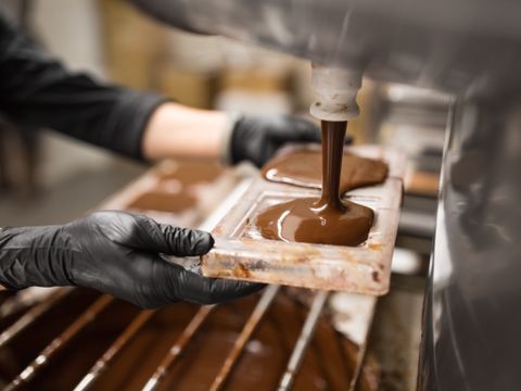 Schokoladenproduktion