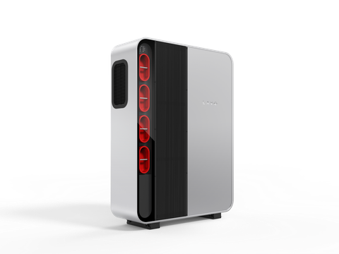 Das Bild zeigt die LAVO™ Green Energy Storage Unit.