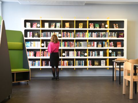 Innenansicht Bibliothek - Kinderbereich